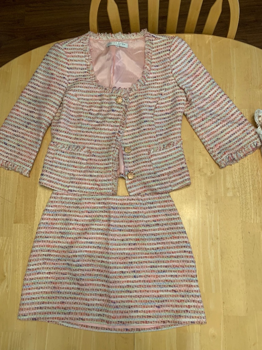 Trina Turk Jacket and Skirt Outfit